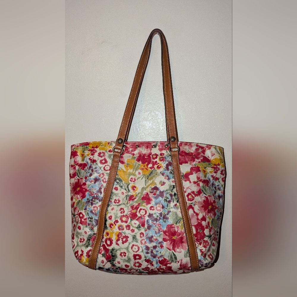 Patricia Nash Benvenuto Tote Floral Multi GUC